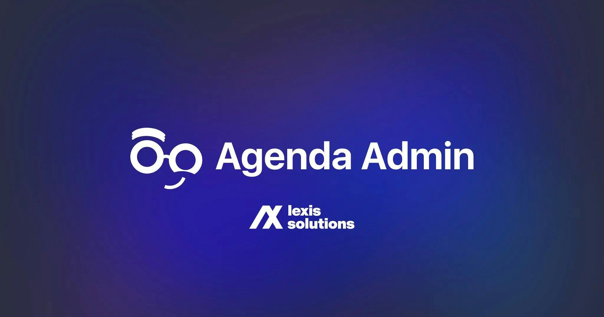 Agenda Admin Cover
